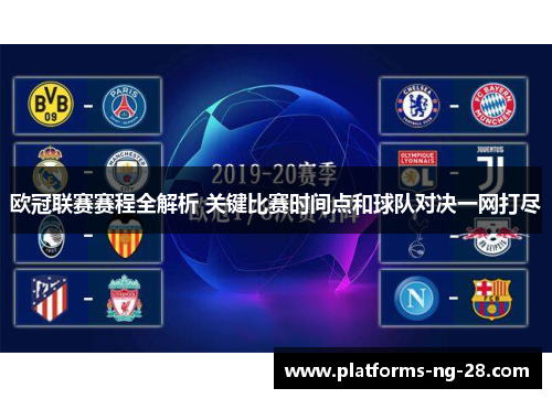 欧冠联赛赛程全解析 关键比赛时间点和球队对决一网打尽